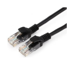 Патч-корд UTP Cablepert PP12-2M 2м, литой,многожильный(черный)