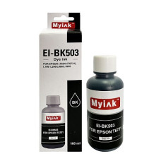 Чернила для EPSON (T6641/T6731) L100/ L200/L800/L1800 (100мл, black, Dye) EI-BK503 Gloria™ MyInk