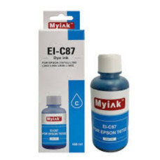 Чернила для EPSON (T6732) L100/L200/ L655/ L800/ L1800 (100мл, cyan Dye) EI-C87 Gloria™ MyInk