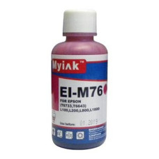 Чернила для EPSON (T6733) L100/L200/ L655/ L800/ L1800 (100мл, magenta Dye) EI-M76 Gloria™ MyInk