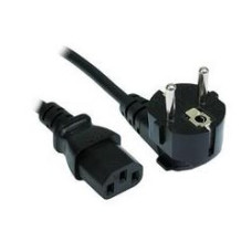 Кабель питания 5bites PC207-10A (EC-320-C13 / CEE 7/7 SCHUKO / 220V / 3G*0.75MM / 10A / CCA / 1M