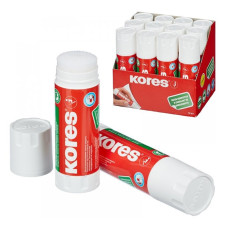 Клей-карандаш Kores, 40г, прозрачный 12403/5896