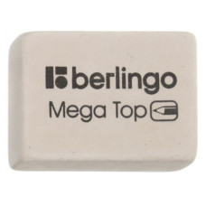 Ластик Berlingo Mega Top прямоуг.белый BLc_00014