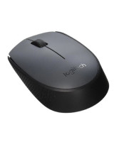 Мышь Logitech Wireless Mouse M170, Gray Black (910-004646)