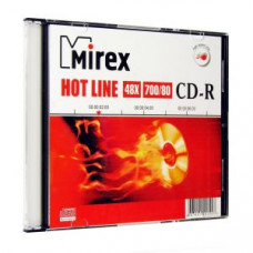 Диск CD-R Mirex HOTLINE 700 Мб 48x Slim case UL120050A8S