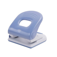Дырокол Deli 0120, 40 листов, голубой, арт.0120LIGHT-BLUE