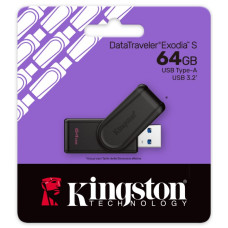 Флэш накопитель DTXS/64GB 64GB DataTraveler Exodia S, Kingston