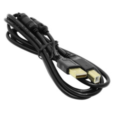 Проф. кабель 5bites UC5010-018A EXPRESS USB2.0 / AM-BM / FERRITES / 1.8M / BLACK