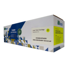Картридж Retech CF402X/CF542X/CRG-045H/054HC для лазерного принтера HY желтый