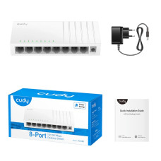 Коммутатор CUDY FS108D (8-Port 10/100 Mbps Desktop Switch)