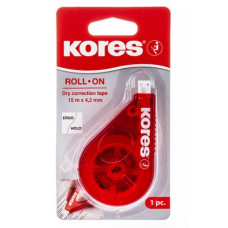 Корректор роллер "Kores Roll On" Kores 15 м*4,2 мм, полибег, 84722.01