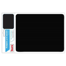 Коврик для мыши Buro BU-CLOTH Мини черный 230x180x3мм (BU-CLOTH/BLACK)
