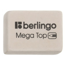 Ластик Berlingo Mega Top прямоуг.белый BLc_00012