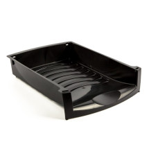 Лоток д/бум. горизонтальный "Престиж" черный РБ