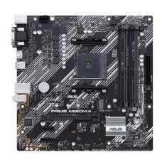 Материнская плата ASUS PRIME A520M-R, AM4, A520, 2*DDR4, 4*SATA, 1*M.2, 4*USB 2.0, 1*PClx16
