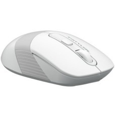 Мышь A4Tech Fstyler FG10S белый/серый оптическая (2000dpi) silent беспроводная USB для ноутбука