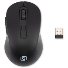 Мышь Оклик 677MW черный оптическая (1600dpi) беспроводная USB (6but) 1520859