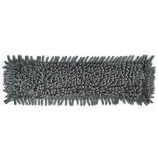 Насадка МОП для швабры 40см*11см, Синель,карман-резинка, цвет серый графит, БЕЛАРУСЬ