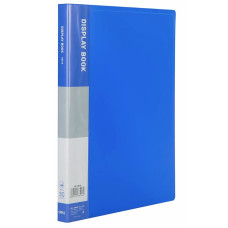 Папка с 30 вкладышами Deli, A4, 750 мкм синяя, E38146-BLUE