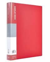 Папка с 60 вкладышами Deli, A4, 750 мкм красная, E38148-RED, КИТАЙ