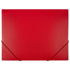 Папка на резинках А4, 600мкм, кор.30мм, красная, ATTACHE F315/06 801573