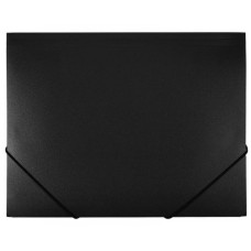 Папка на резинке А4, 600мкм, кор.30мм, черная, ATTACHE F315/06 801170