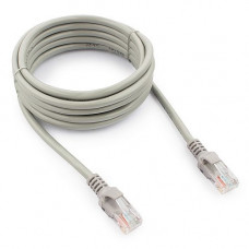 Патч-корд UTP Cablexpert PP12-3M, 3м, литой,многожильный(серый)