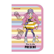 Пенал односекционный PRESENT CAR 190*115*30 мм, ламинированный картон, ОПП-пакет M-16911