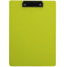 Планшет с зажимом, без крышки Deli, A4, полипропилен, салатовый,арт.F75202/с