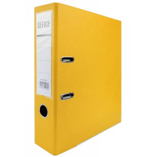 Папка-регистратор A4 Moya СБОРНАЯ корешок 75мм желтая 554С/желтая