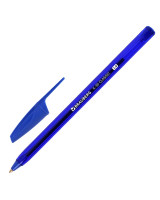 Ручка шариковая BRAUBERG X-30 CLASSIC, СИНЯЯ, пишущий узел 1 мм, линия письма 0,5 мм, 144331