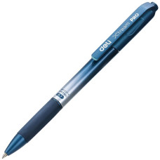 Ручка шариковая автоматическая Deli Xtream pro грип, ст. синий, линия 0,7мм, корп синий Q11-BL Ручка шариковая автоматическая Deli Xtream pro грип, ст. синий, линия 0,7мм, корп синий Q11-BL