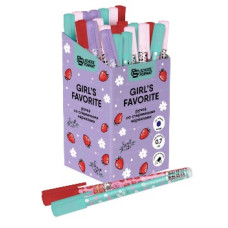 Ручка гелевая стираемая Schoolformat GIRL'S FAVORITE 0,5 мм синий 1 шт РГ-ПСГФ