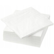 Салфетки бумажные неокрашенные VETA WHITE ECO 22*22см, упак. 100шт, 100% целлюлоза, РБ