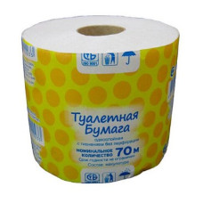 Бумага туалетная со втулкой, 70м_ РБ