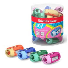 Точилка ErichKrause Joy ассорти корпус пластик 1 отвер. тубус индив.штрих-код 21825 Точилка ErichKrause Joy ассорти корпус пластик 1 отвер. тубус индив.штрих-код 21825