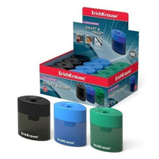 Точилка ErichKrause SmartSharp с контейнером ассорти корпус пластик 1 отвер. 21833 Точилка ErichKrause SmartSharp с контейнером ассорти корпус пластик 1 отвер. 21833