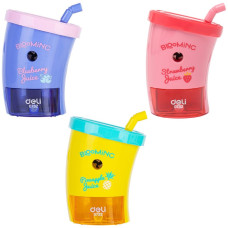 0732 Софт Точилка механическая, СТАКАН С ТРУБОЧКОЙ