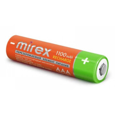Аккумулятор ААА(HR03) Ni-MH 1100mAh 1,2 V Mirex 4шт. цена за 1шт 4/40/110
